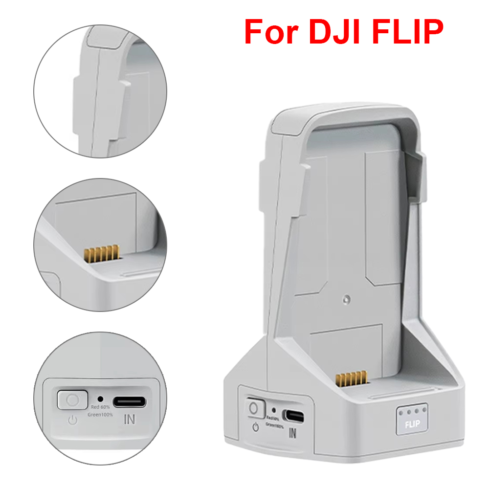 Drone Battery Adapter - Pil şarj cihazı DJI Flip için