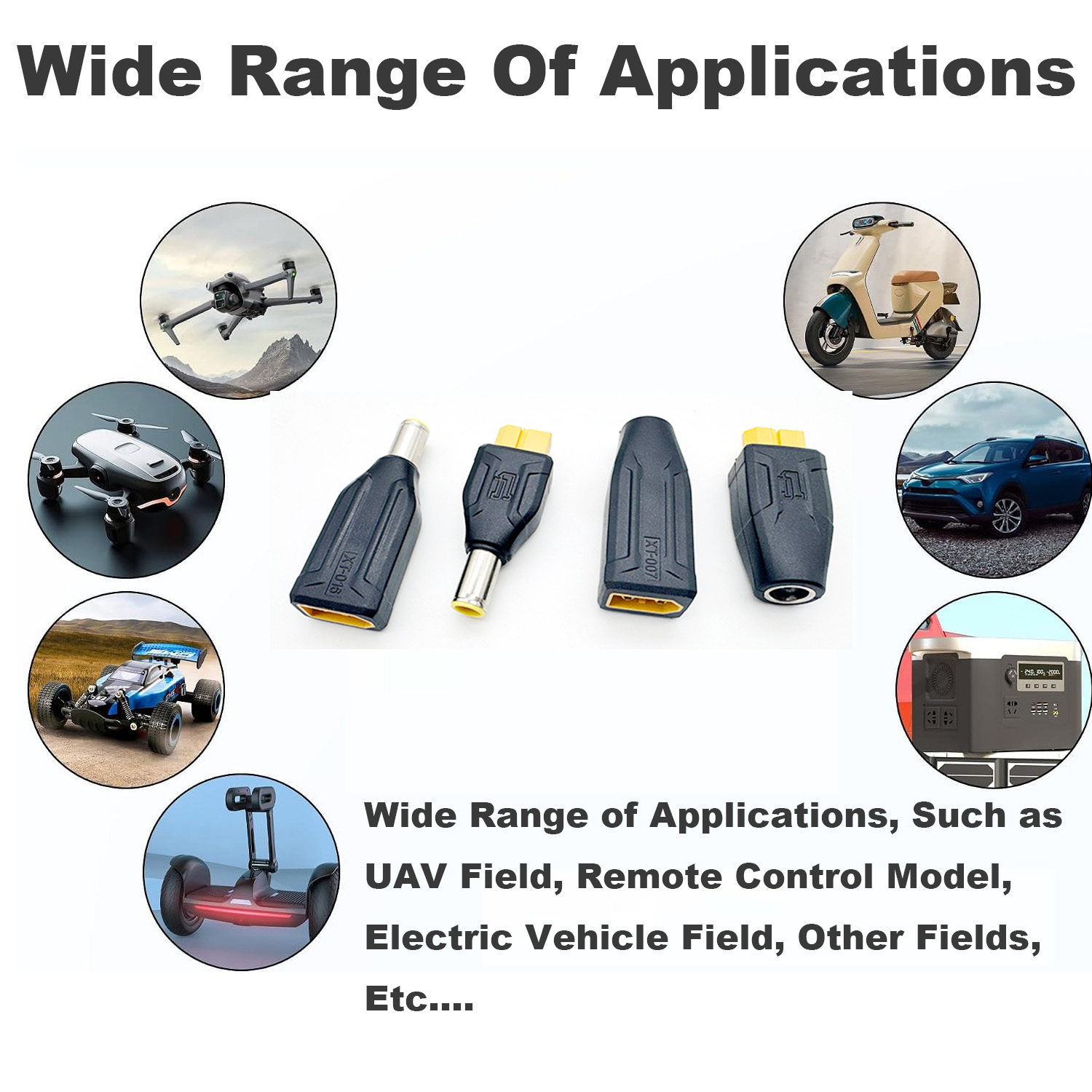 XT60 - DC 7,9 mm x 0,9 mm 7909 - Drone Battery Adapter incelemesi ve fiyatı