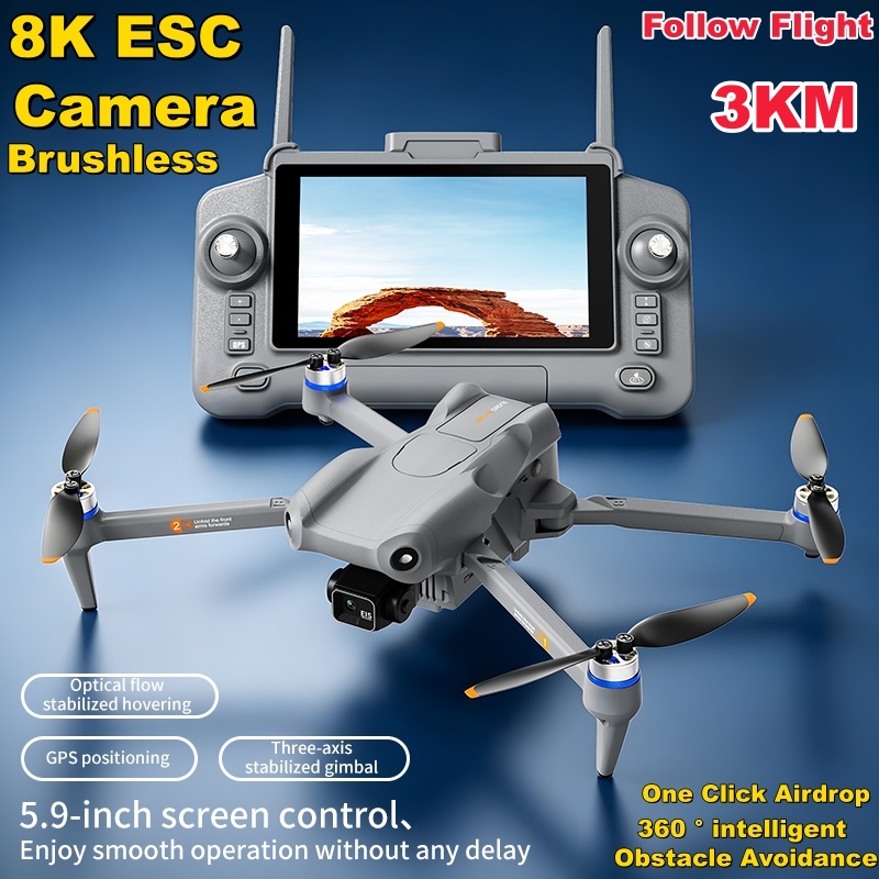 5,9 inç Dokunmatik Ekran, 3 Ek - Drone Controller Screen incelemesi ve fiyatı