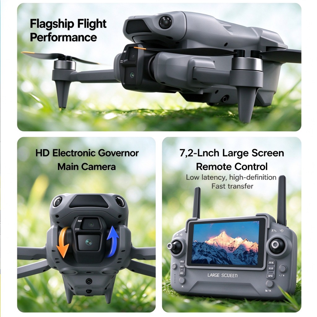 Yeni LF682 MAX GPS Drone Profe - Drone Battery Adapter incelemesi ve fiyatı