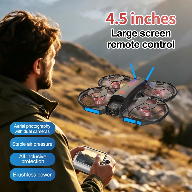 2026 Model Yeni M15 FPV Drone, - Drone Controller Screen incelemesi ve fiyatı