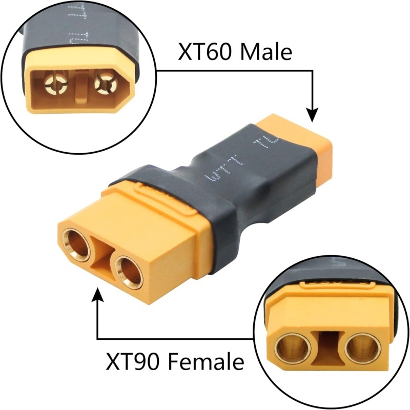 2 adet XT90 - XT60 adaptör, er - Drone Battery Adapter incelemesi ve fiyatı