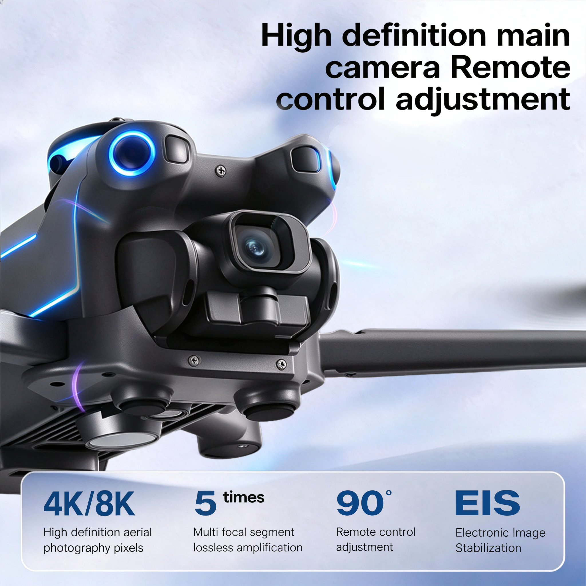 Drone GT60 Pro 4K/8K Profesyon - Jjrc Drone X12 incelemesi ve fiyatı